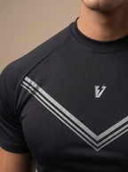 Black V T-SHIRT