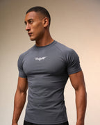 GRAY BATMAN REFLICTIVE T-SHIRT